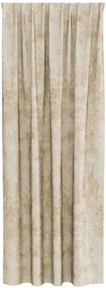Aksominio tipo užuolaidos 2 vnt. Kreminė 225 x 140 cm Aksomas