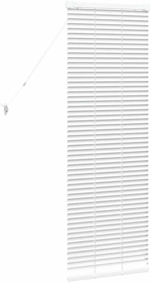 Venecijos žaliuzės Balta 130 x 50 cm 25 mm Aliuminis