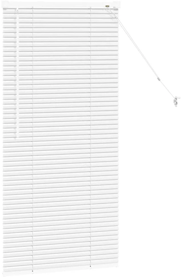 Venecijos žaliuzės Balta 130 x 65 cm 25 mm Aliuminis