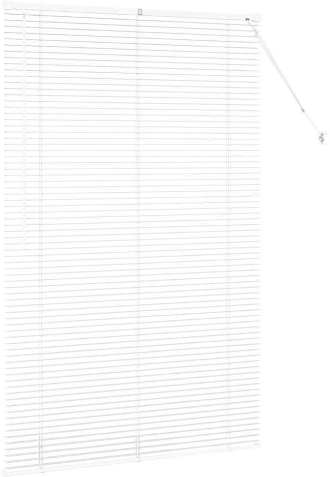 Venecijos žaliuzės Balta 175 x 115 cm 25 mm Aliuminis