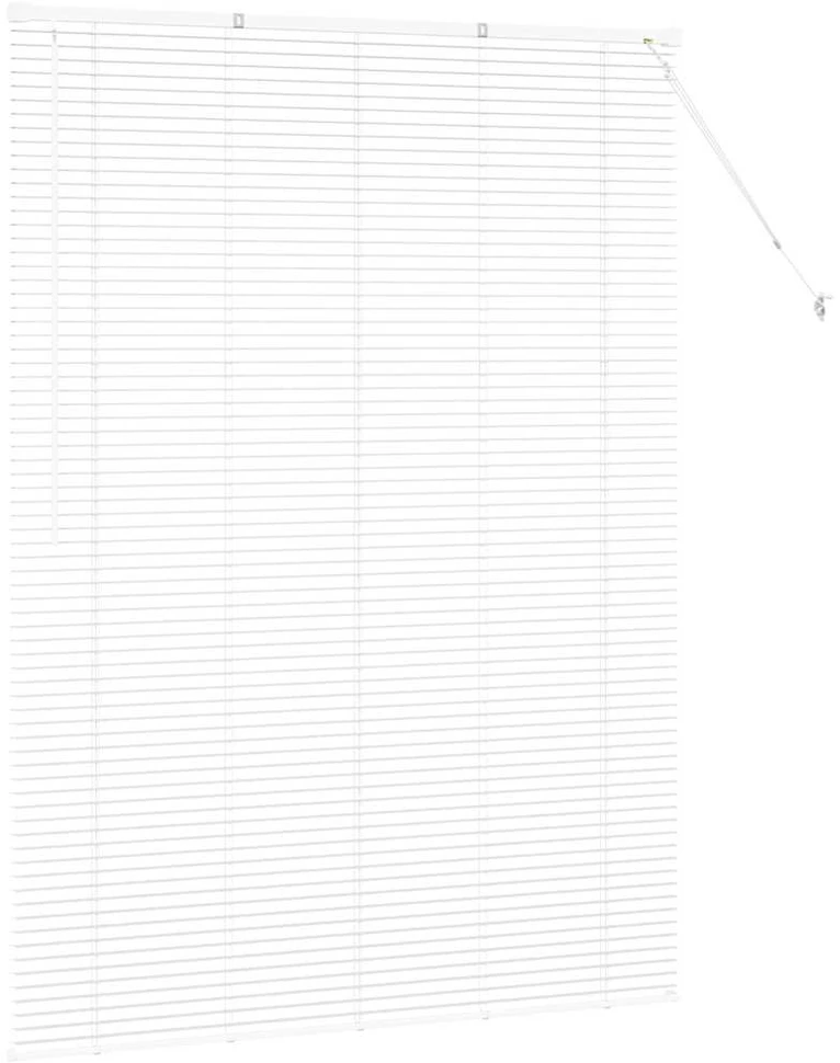 Venecijos žaliuzės Balta 175 x 125 cm 25 mm Aliuminis