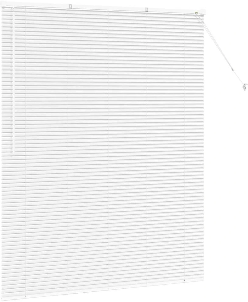 Venecijos žaliuzės Balta 175 x 145 cm 25 mm Aliuminis
