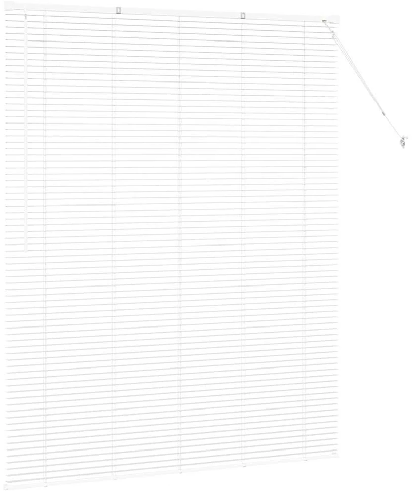 Venecijos žaliuzės Balta 175 x 145 cm 25 mm Aliuminis