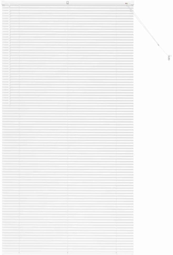Venecijos žaliuzės Balta 220 x 120 cm 25 mm Aliuminis