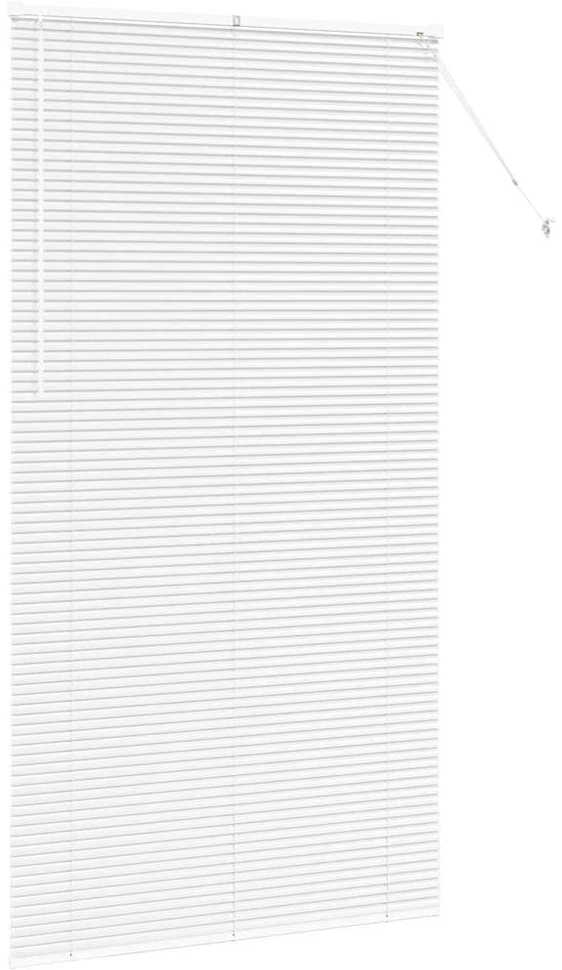 Venecijos žaliuzės Balta 220 x 120 cm 25 mm Aliuminis