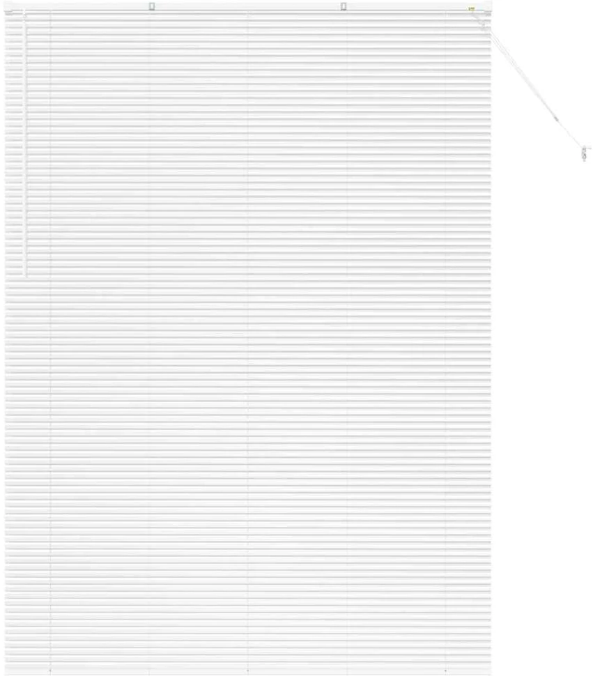 Venecijos žaliuzės Balta 220 x 155 cm 25 mm Aliuminis