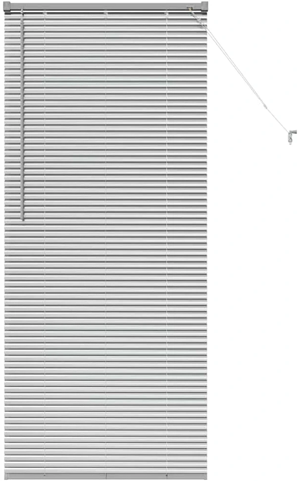 Venecijos žaliuzės Sidabrinė 175 x 80 cm 25 mm Aliuminis