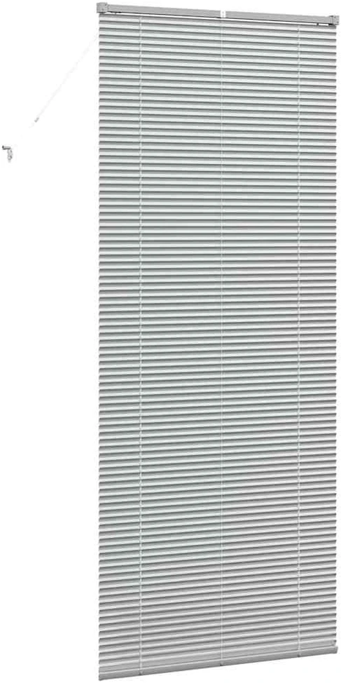 Venecijos žaliuzės Sidabrinė 220 x 85 cm 25 mm Aliuminis