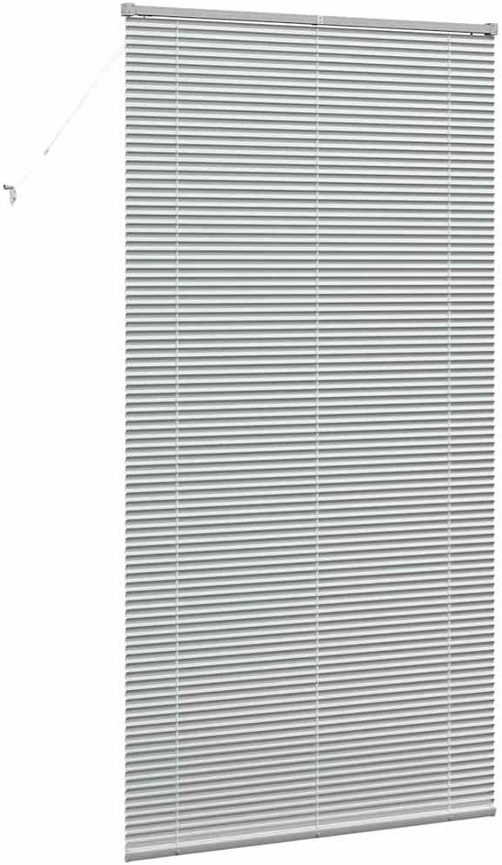 Venecijos žaliuzės Sidabrinė 220 x 110 cm 25 mm Aliuminis