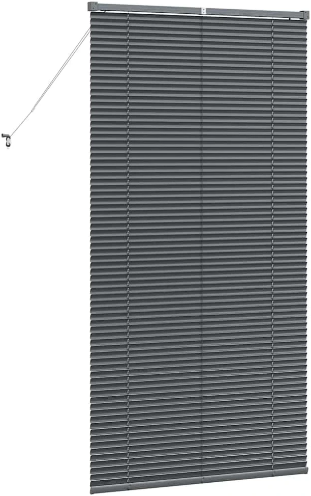 Venecijos žaliuzės Tamsiai pilka 175 x 95 cm 25 mm Aliuminis