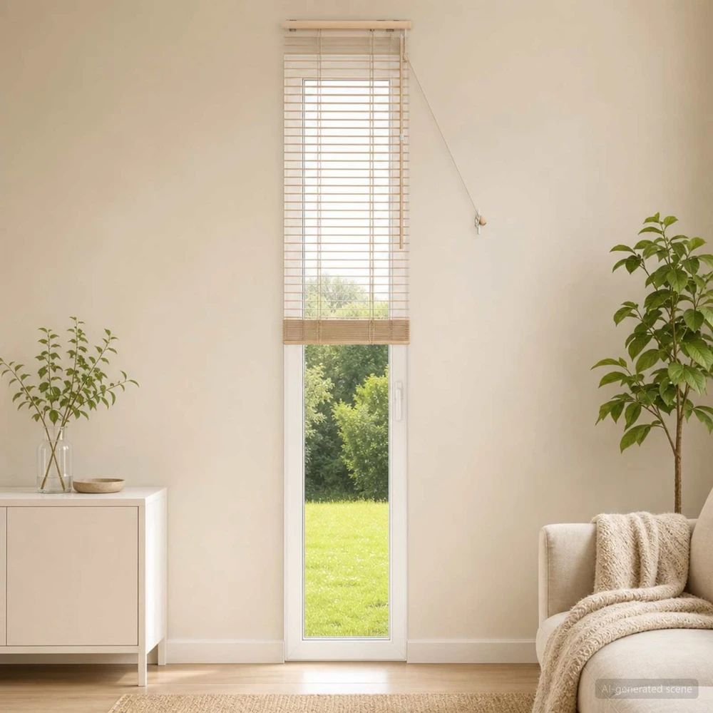 Venecijos žaliuzės Ąžuolo išvaizda 45 x 250 cm 35 mm