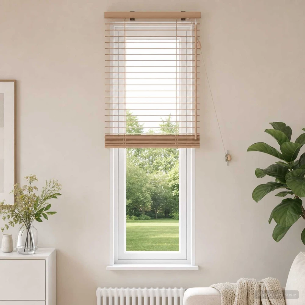 Venecijos žaliuzės Ąžuolo išvaizda 55 x 130 cm 35 mm