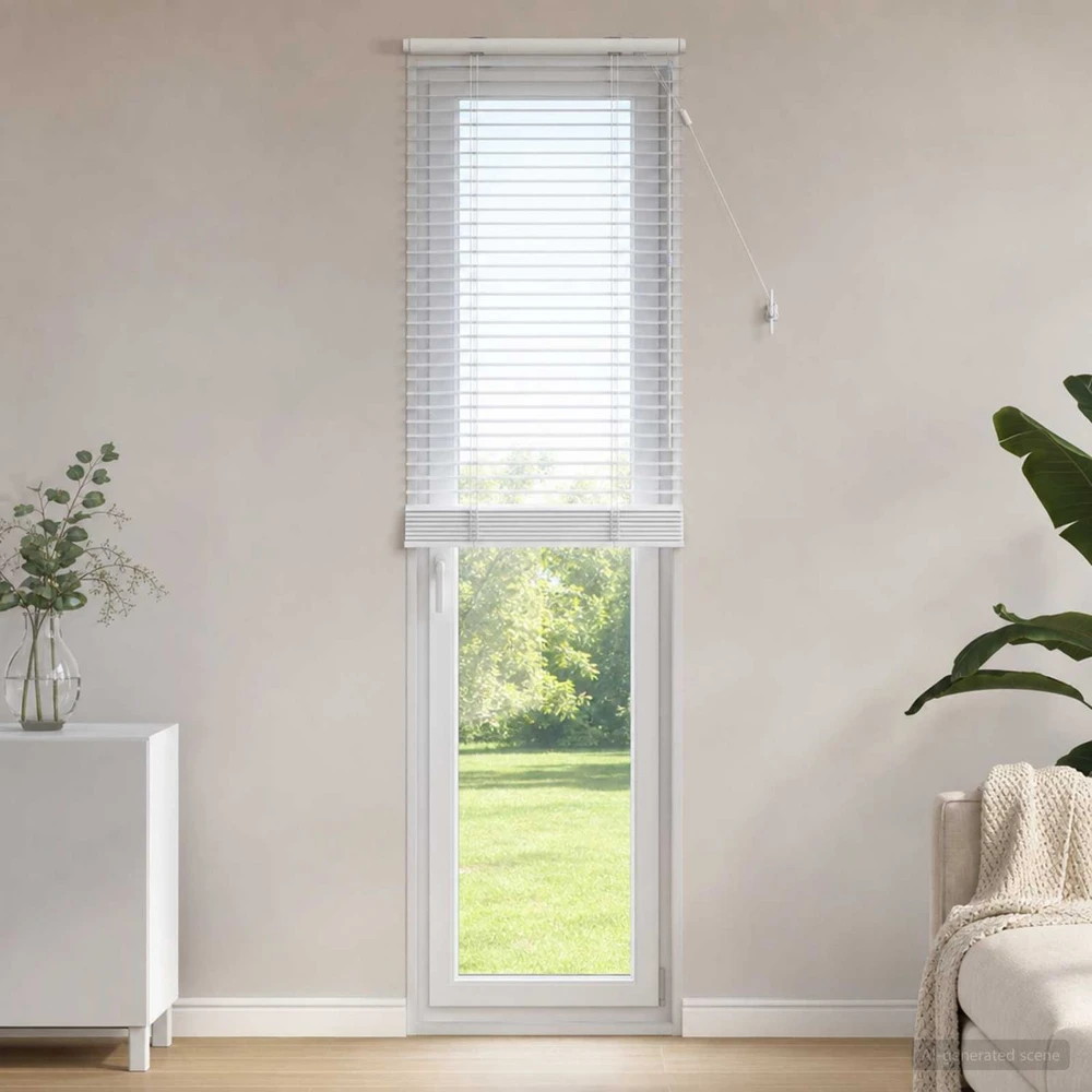 Venecijos žaliuzės Balta 60 x 250 cm 35 mm