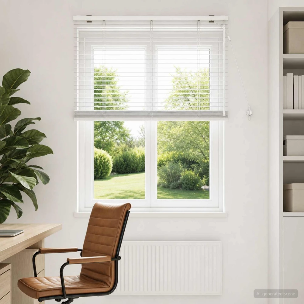Venecijos žaliuzės Balta 85 x 160 cm 35 mm