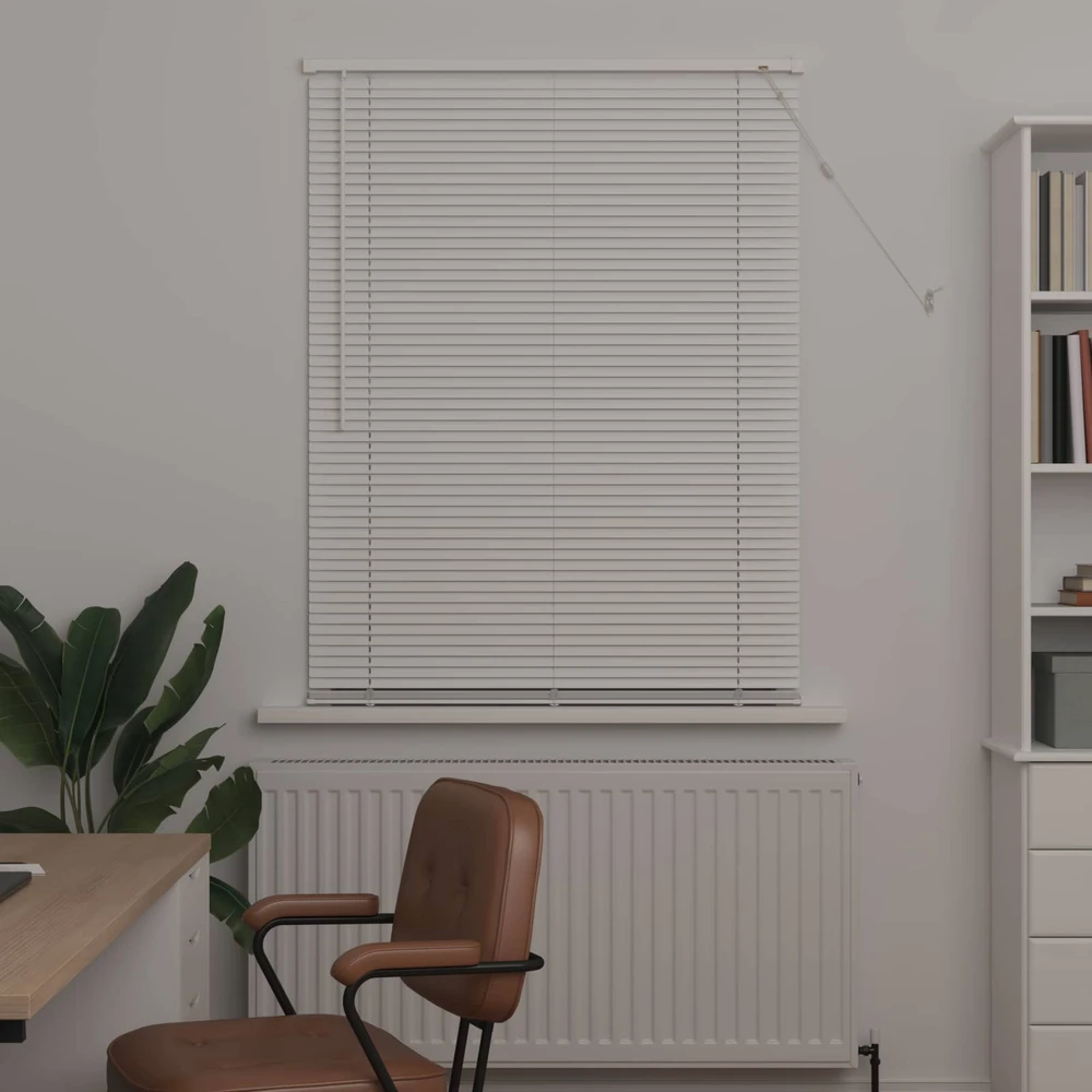 Venecijos žaliuzės Baltas 150 x 100 cm 25 mm PVC