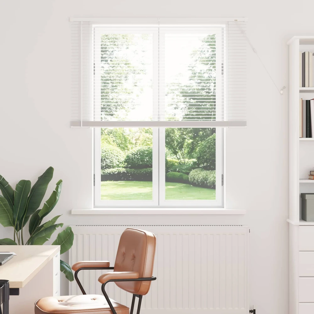 Venecijos žaliuzės Baltas 150 x 110 cm 25 mm PVC