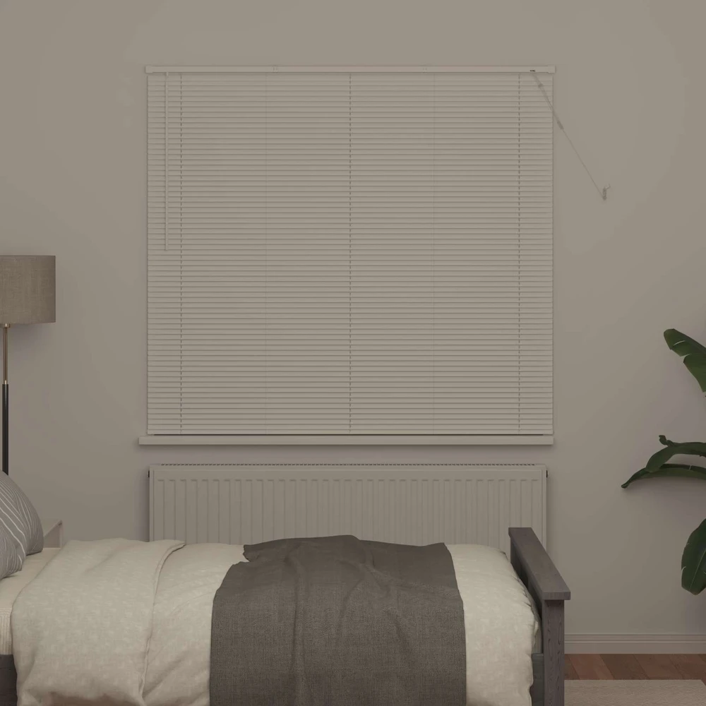 Venecijos žaliuzės Baltas 150 x 140 cm 25 mm PVC
