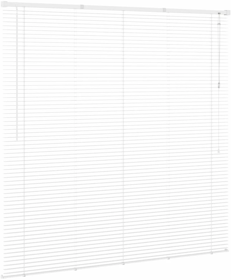 Venecijos žaliuzės Baltas 150 x 140 cm 25 mm PVC