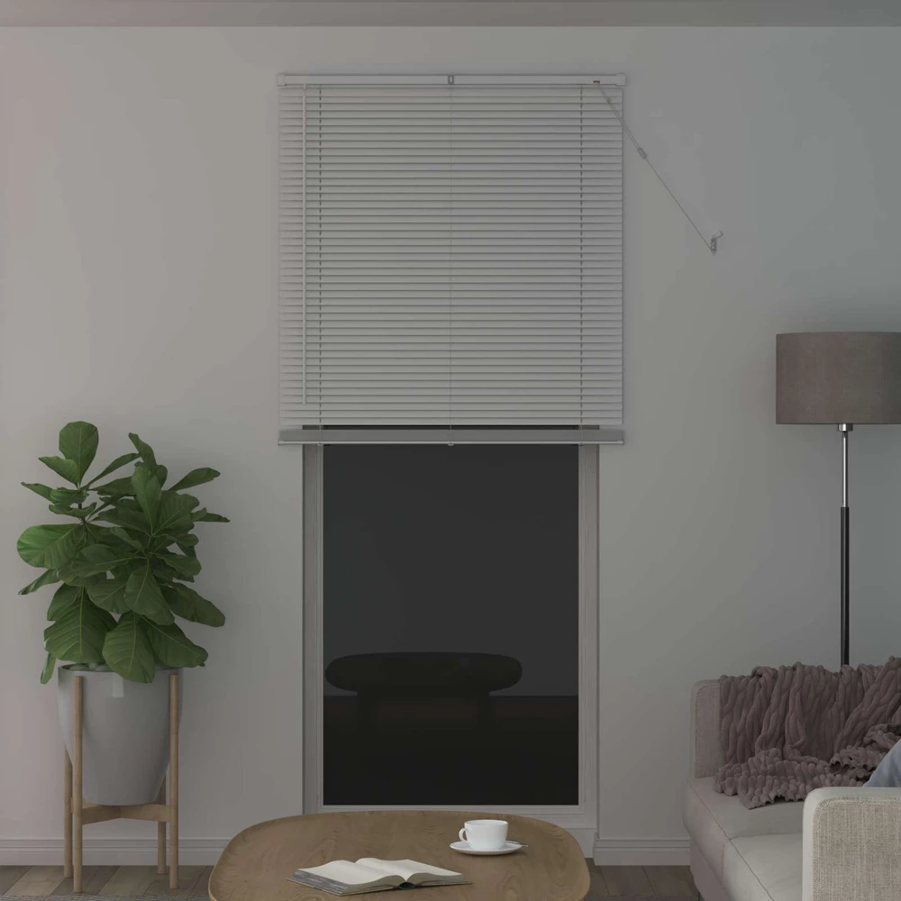 Venecijos žaliuzės Baltas 213 x 70 cm 25 mm PVC