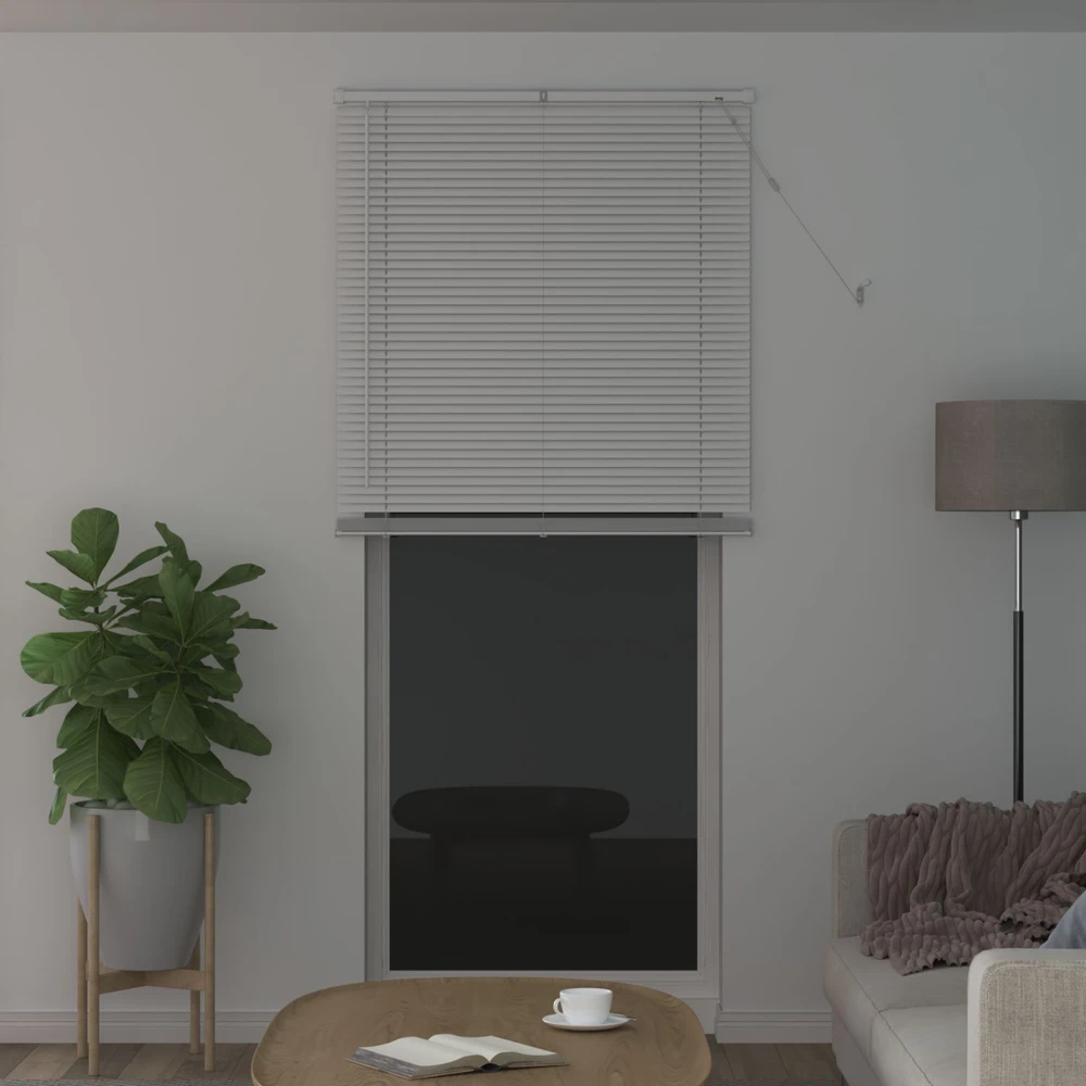 Venecijos žaliuzės Baltas 213 x 70 cm 25 mm PVC