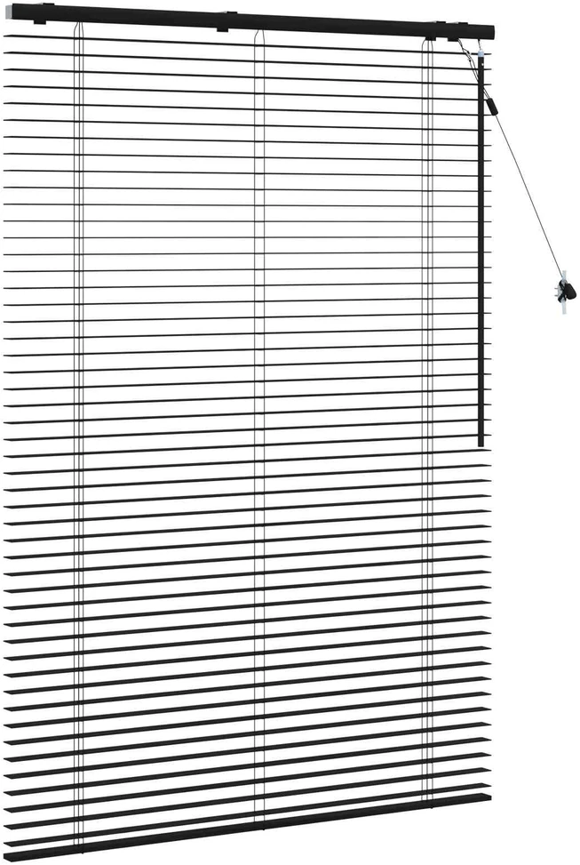 Venecijos žaliuzės Juoda 100 x 160 cm 35 mm
