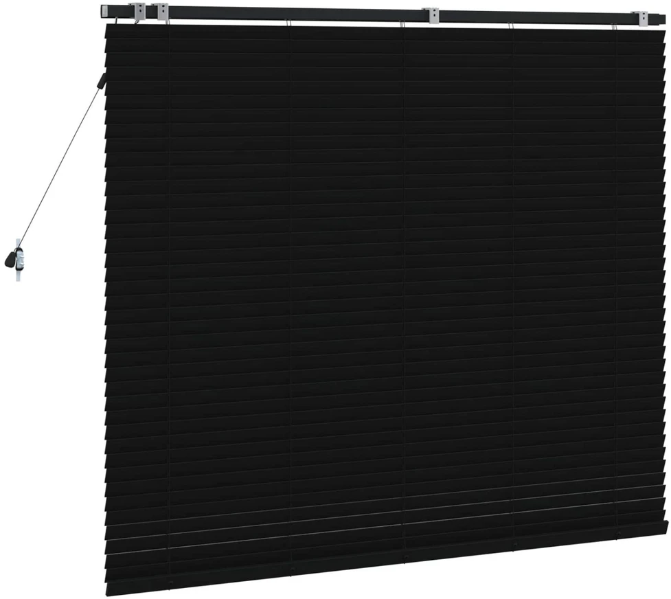 Venecijos žaliuzės Juoda 135 x 130 cm 35 mm