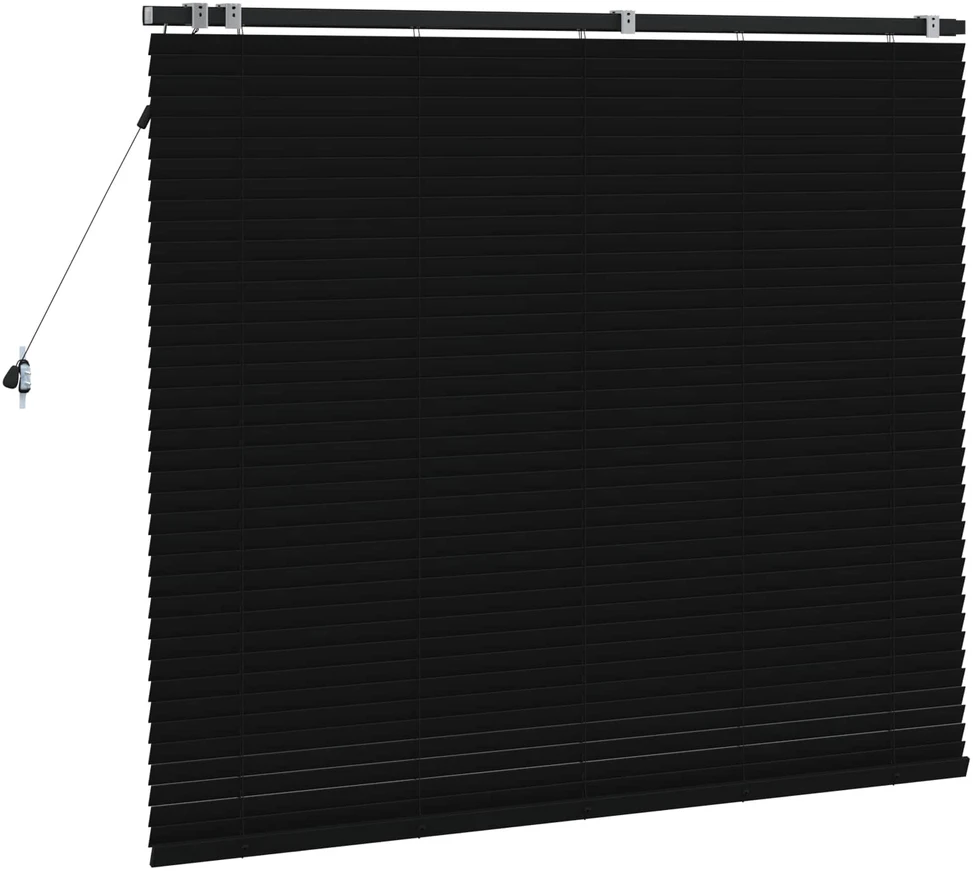 Venecijos žaliuzės Juoda 140 x 130 cm 35 mm