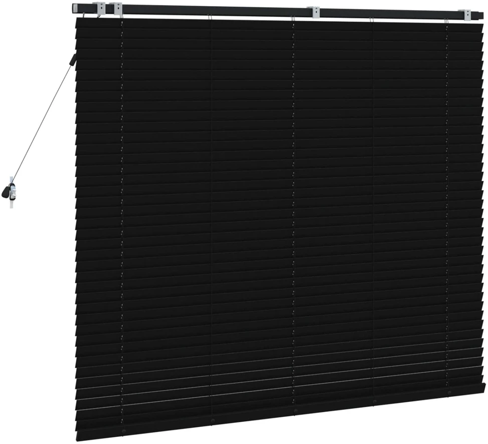 Venecijos žaliuzės Juoda 145 x 130 cm 35 mm