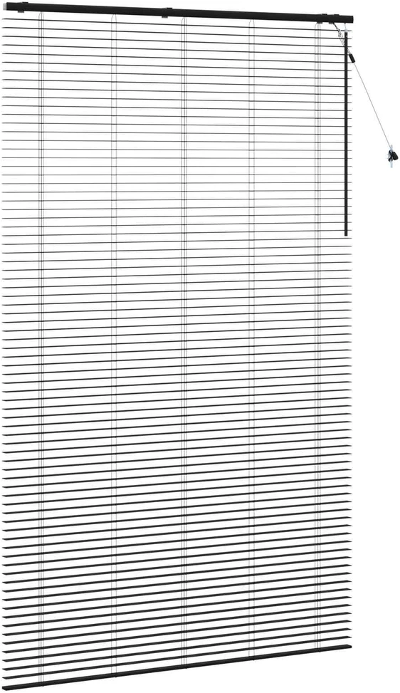 Venecijos žaliuzės Juoda 150 x 250 cm 35 mm