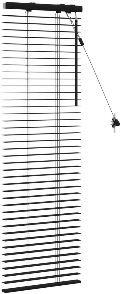 Venecijos žaliuzės Juoda 50 x 130 cm 35 mm