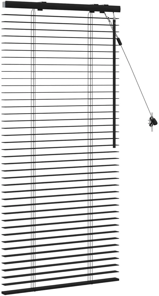 Venecijos žaliuzės Juoda 55 x 130 cm 35 mm