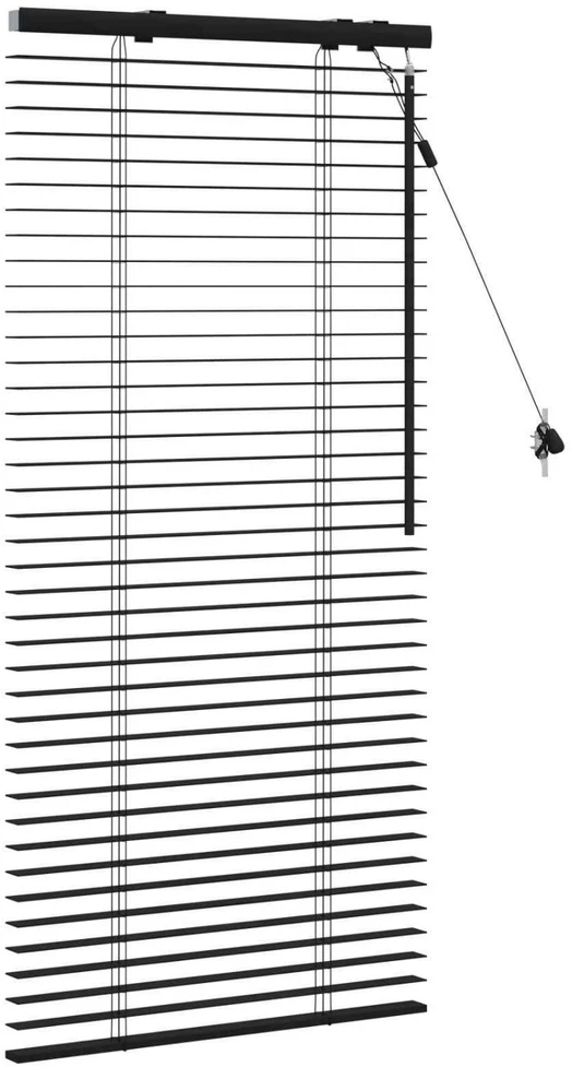 Venecijos žaliuzės Juoda 55 x 130 cm 35 mm