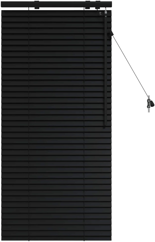 Venecijos žaliuzės Juoda 60 x 130 cm 35 mm