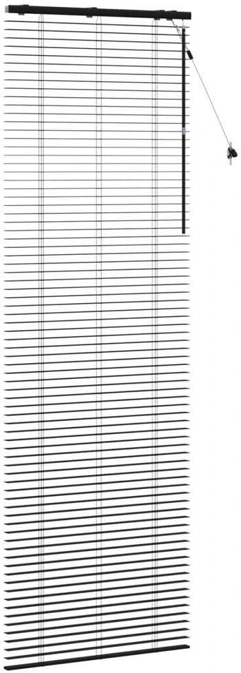 Venecijos žaliuzės Juoda 70 x 250 cm 35 mm