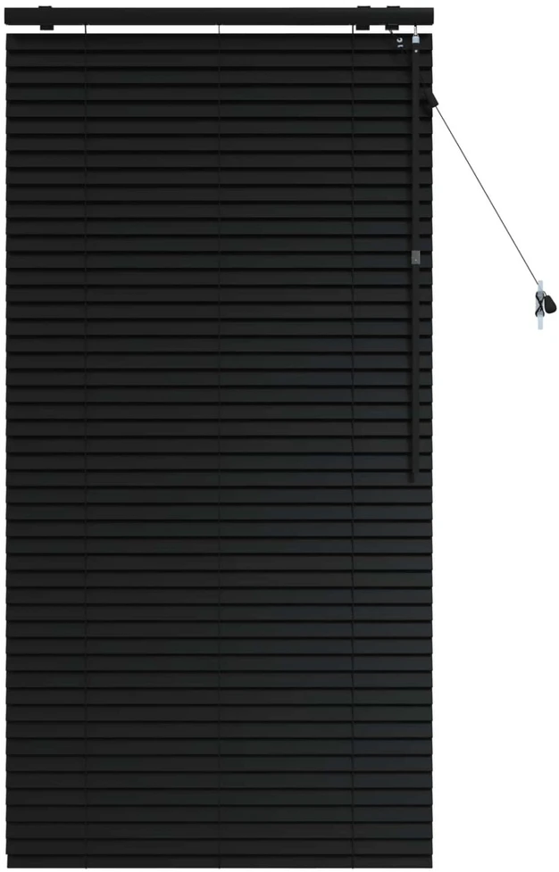 Venecijos žaliuzės Juoda 75 x 160 cm 35 mm