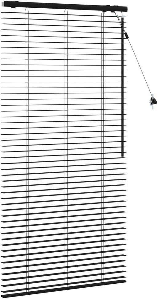 Venecijos žaliuzės Juoda 85 x 160 cm 35 mm
