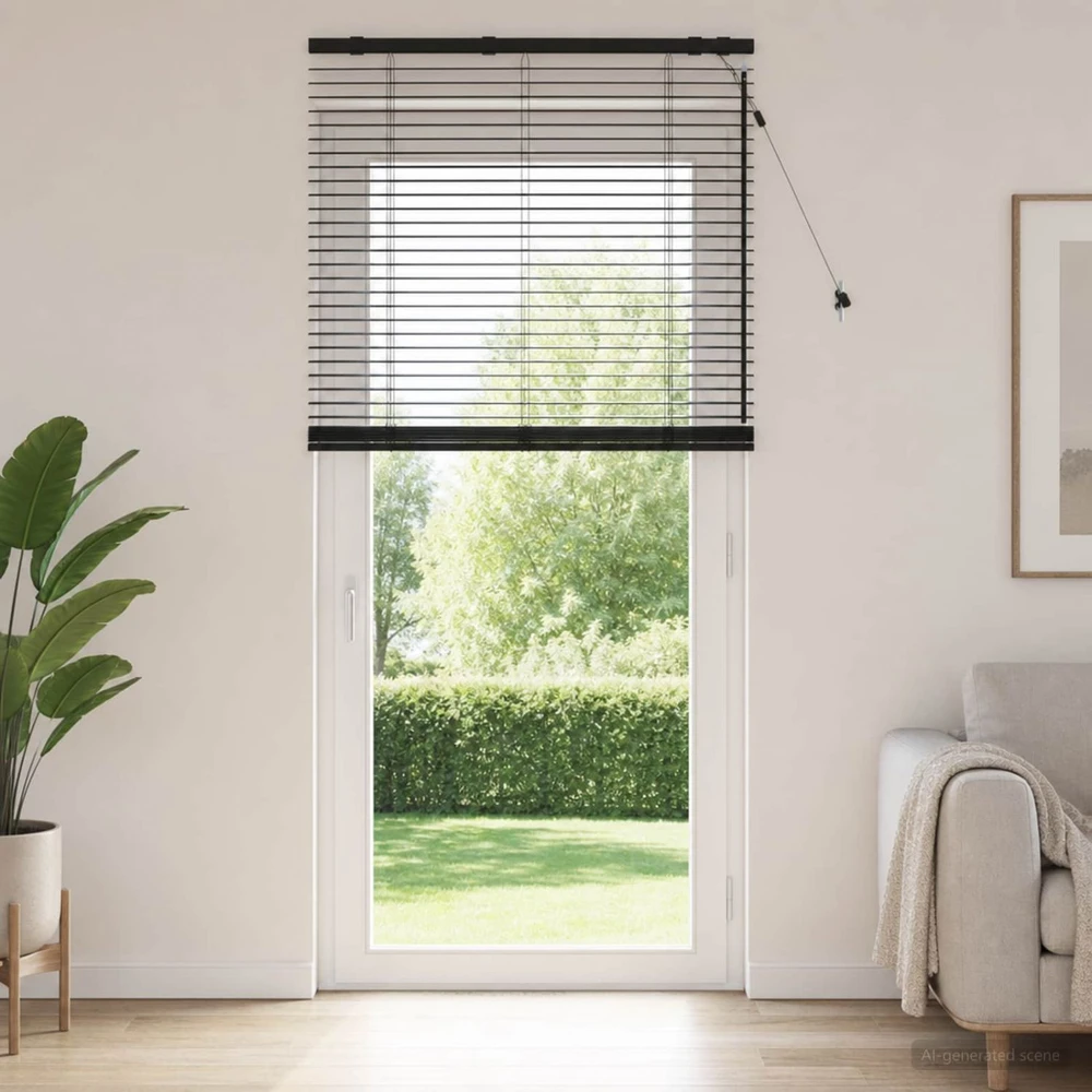 Venecijos žaliuzės Juoda 85 x 250 cm 35 mm