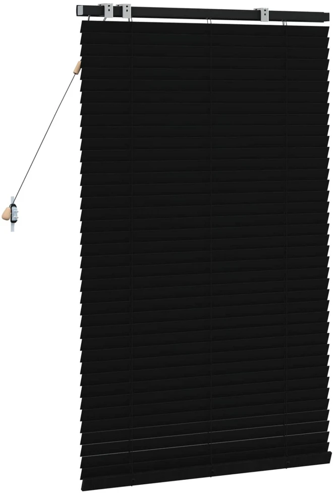 Venecijos žaliuzės Juoda 90 x 130 cm 35 mm