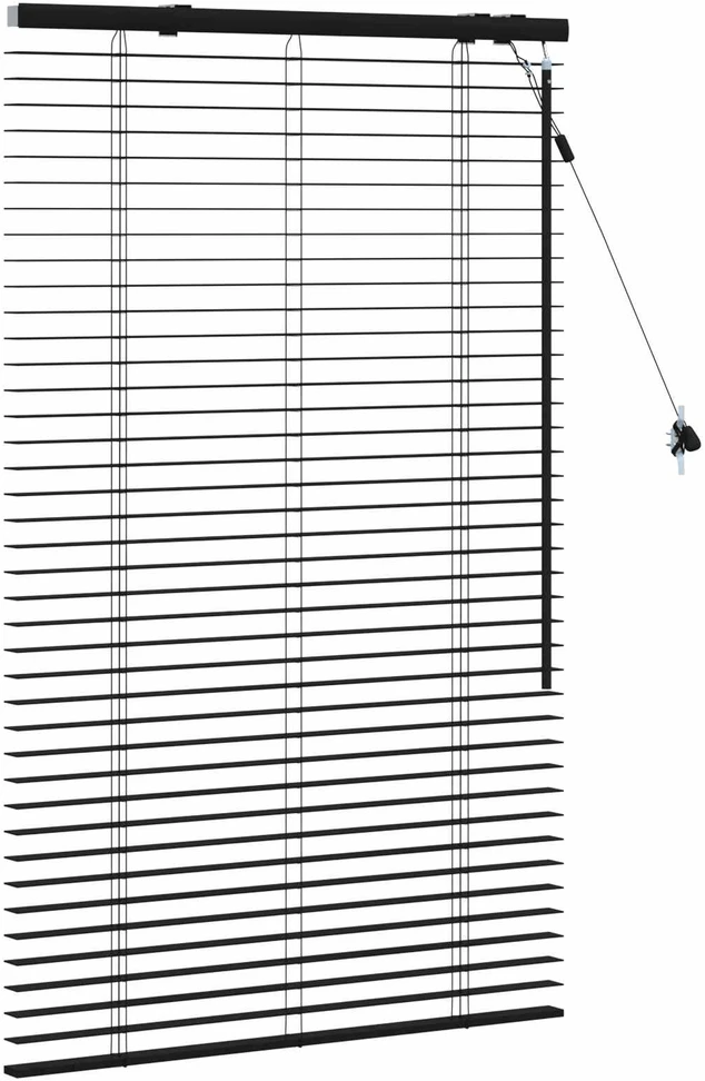 Venecijos žaliuzės Juoda 95 x 130 cm 35 mm