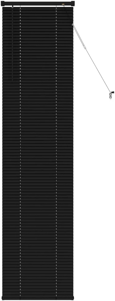 Venecijos žaliuzės Juodas 213 x 60 cm 25 mm PVC