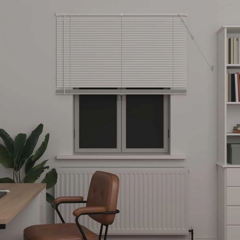 Venecijos žaliuzės Baltas 150 x 120 cm 25 mm PVC