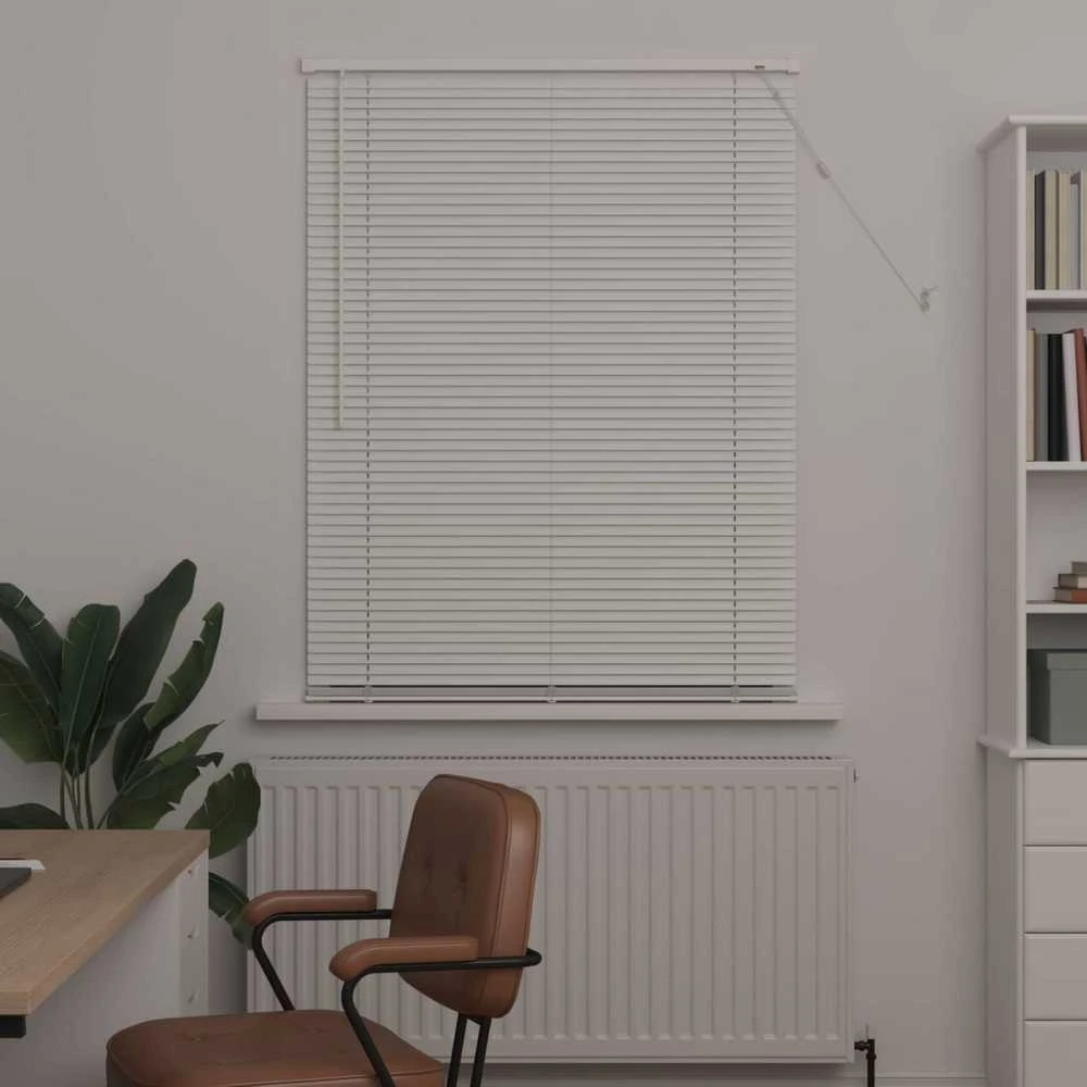 Venecijos žaliuzės Baltas 150 x 100 cm 25 mm PVC