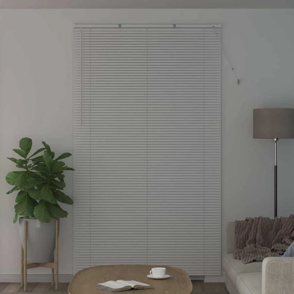 Venecijos žaliuzės Baltas 213 x 160 cm 25 mm PVC