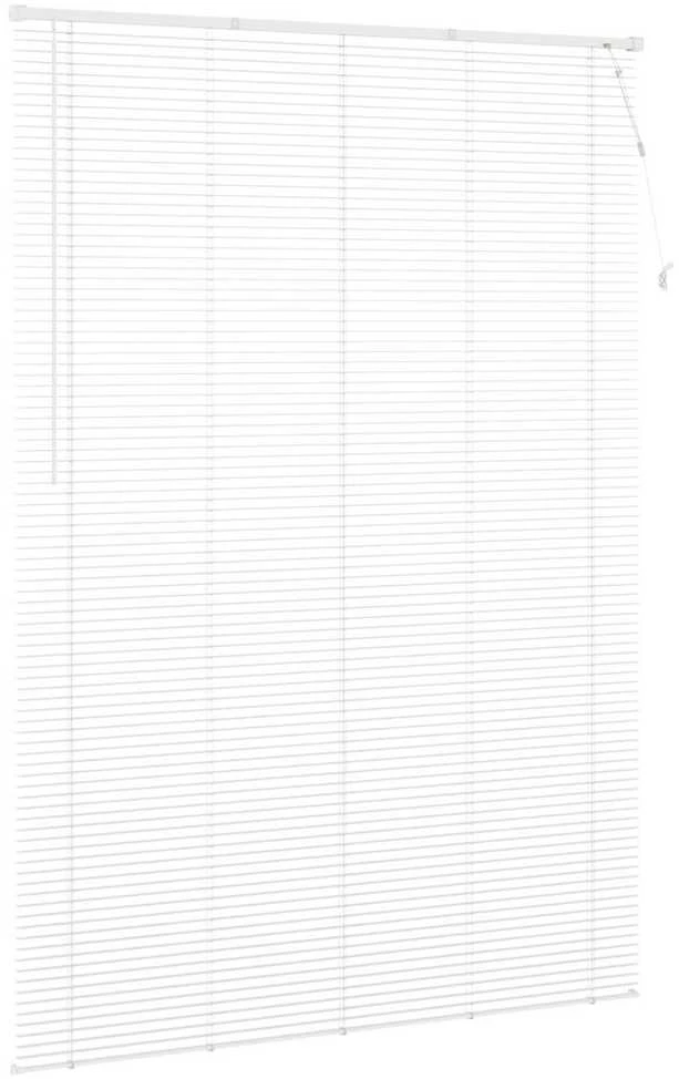 Venecijos žaliuzės Baltas 213 x 130 cm 25 mm PVC