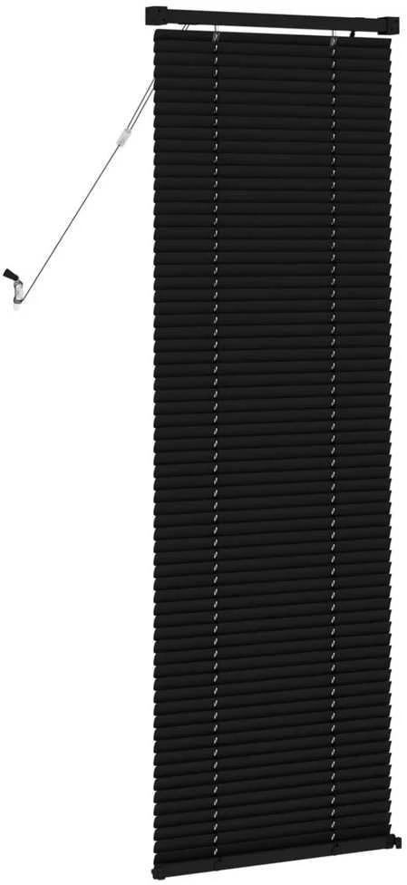 Venecijos žaliuzės Juodas 150 x 40 cm 25 mm PVC