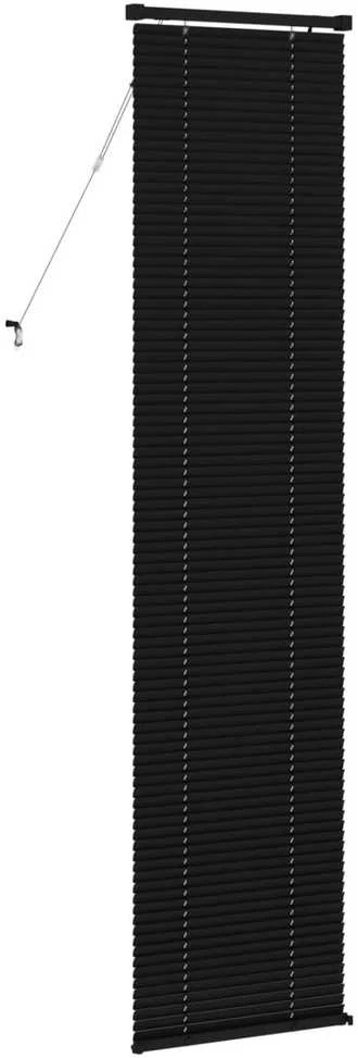 Venecijos žaliuzės Juodas 213 x 50 cm 25 mm PVC