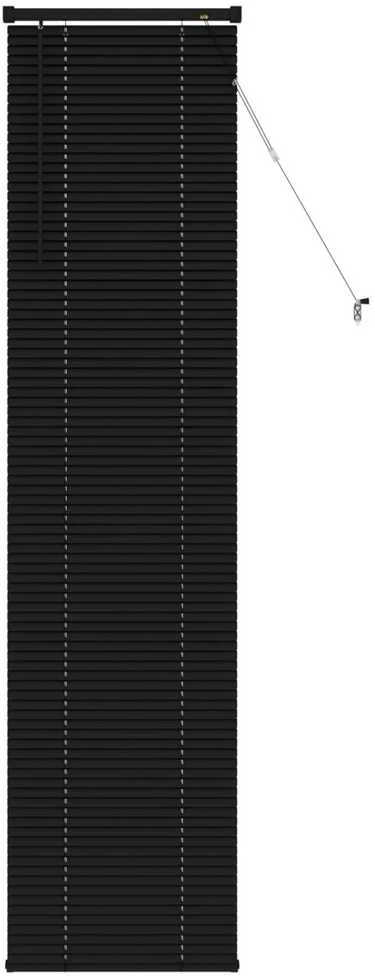 Venecijos žaliuzės Juodas 213 x 40 cm 25 mm PVC