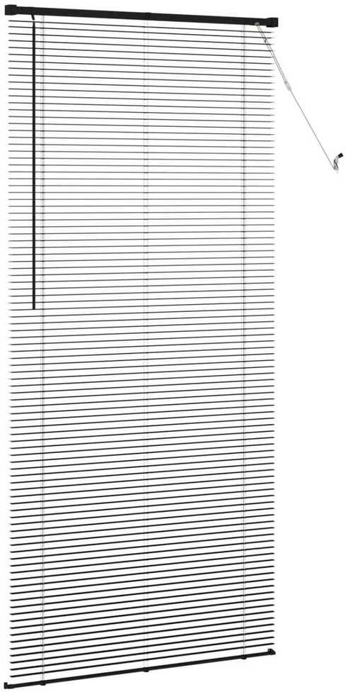 Venecijos žaliuzės Juodas 213 x 90 cm 25 mm PVC