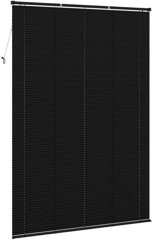 Venecijos žaliuzės Juodas 213 x 130 cm 25 mm PVC