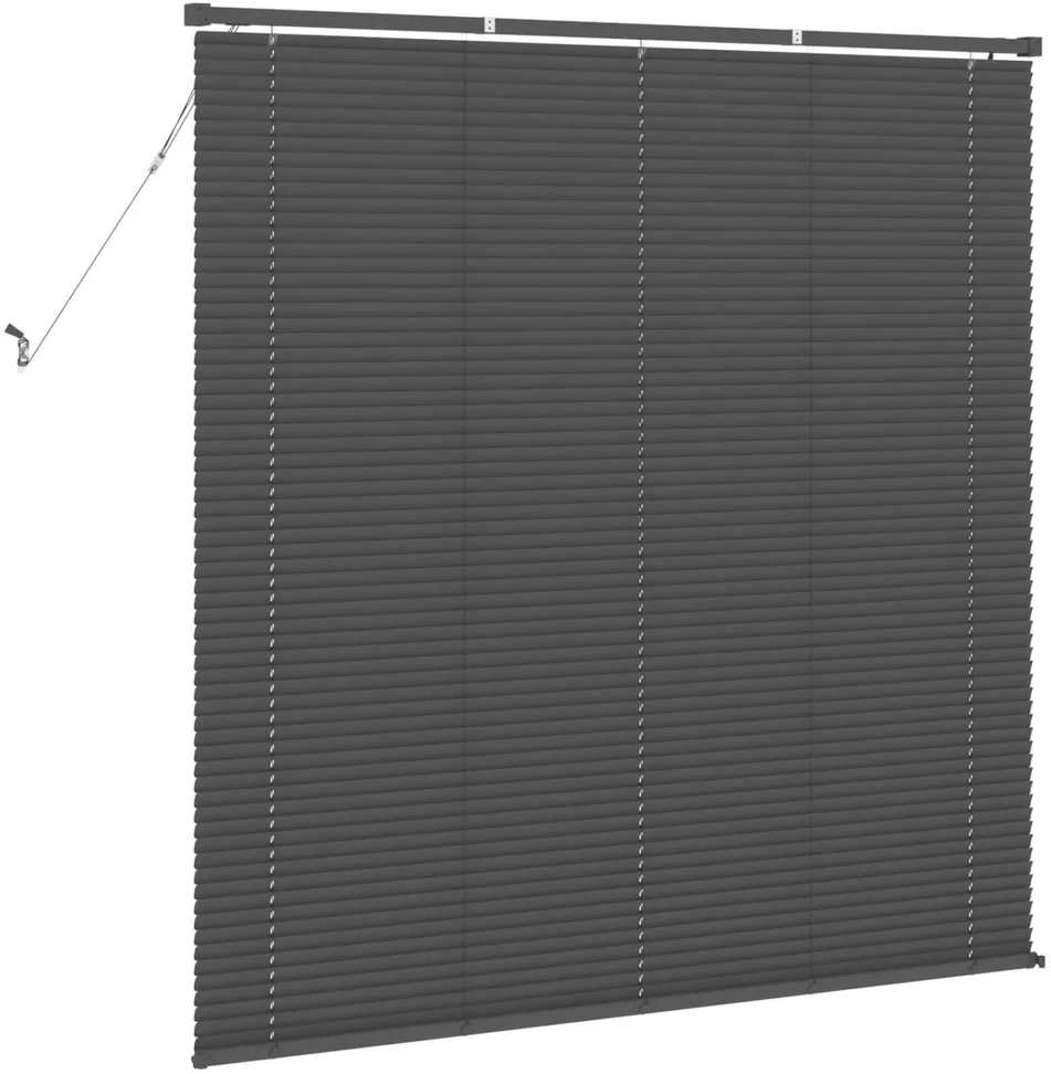 Venecijos žaliuzės Sidabrinė Pilka 150 x 150 cm 25 mm PVC